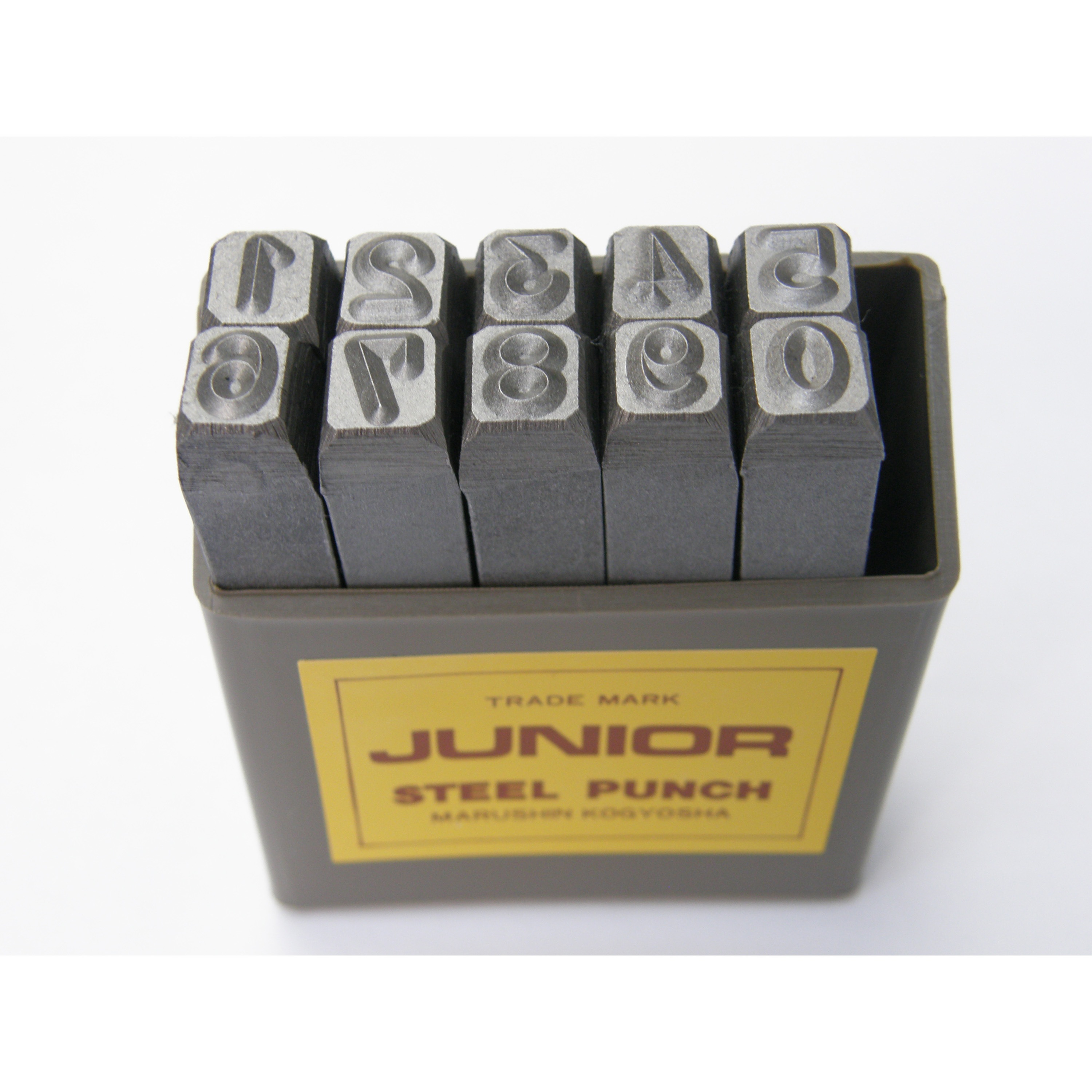 JUIOR(ジュニア) 数字セット 丸信工業社 文字寸法2mm 【通販モノタロウ】