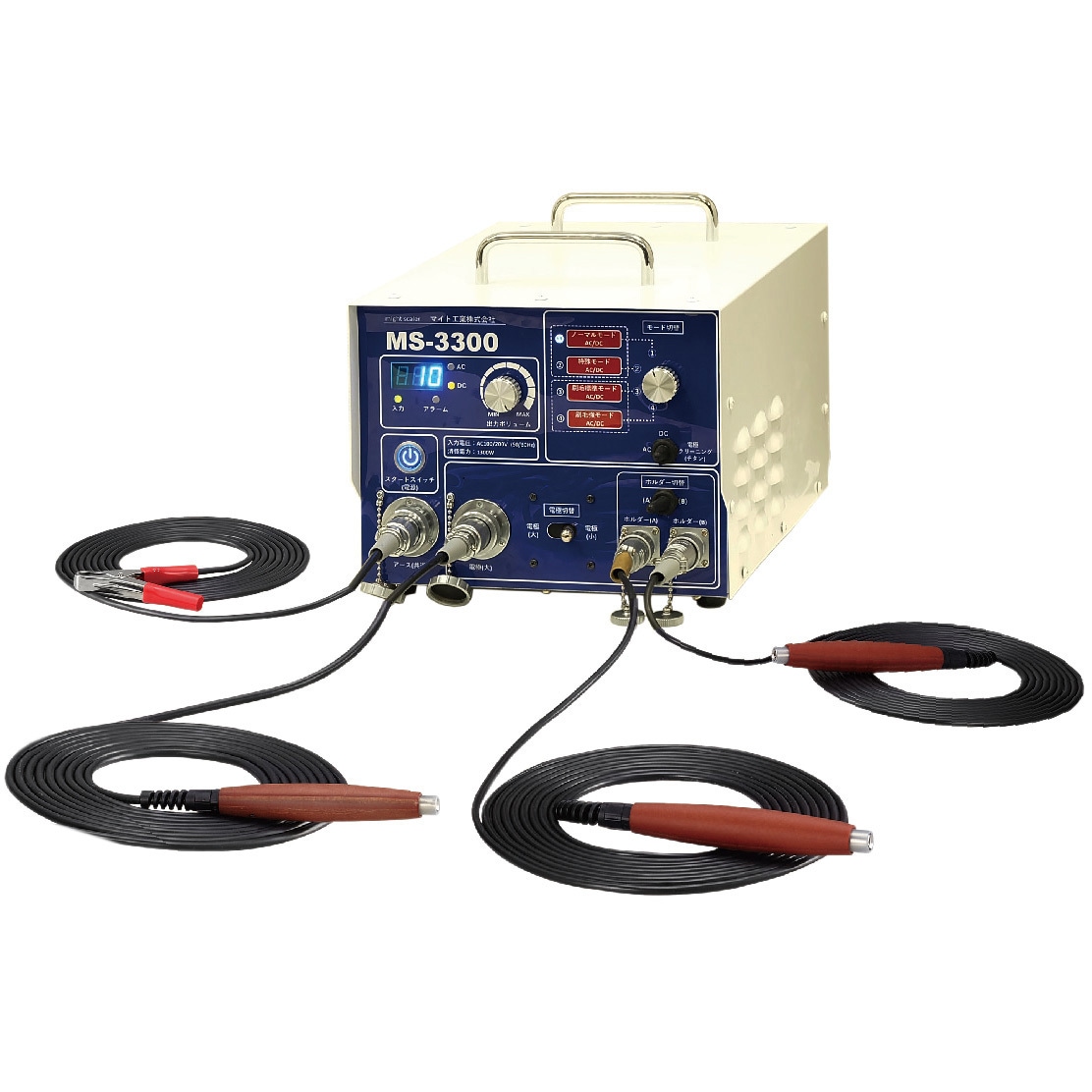 MS-3300 溶接スケール除去器 マイトスケーラ マイト工業株式会社 1台 MS-3300