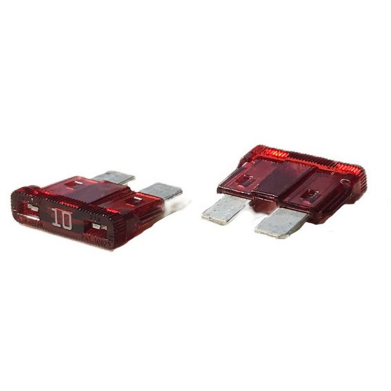 HY-22 平型ヒューズ BRIDGE 電流10A 1袋(10個) HY-22 - 【通販
