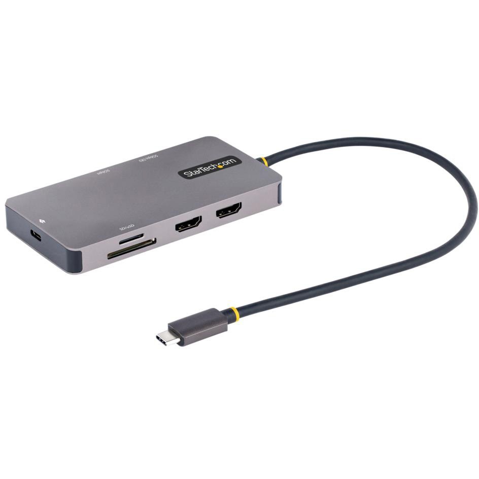 120B-USBC-MULTIPORT マルチポートアダプター/USB Type-C接続/デュアル