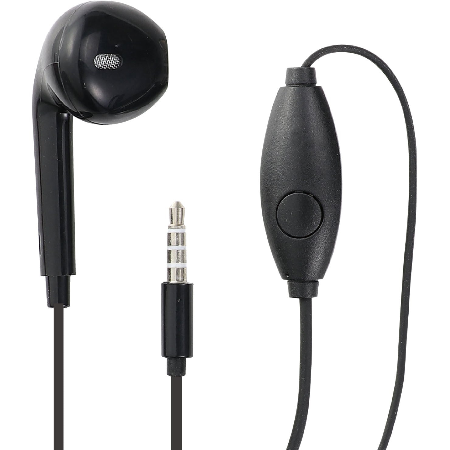 91784 片耳マイク付イヤホン アーテック[学校教材・教育玩具] ブラック