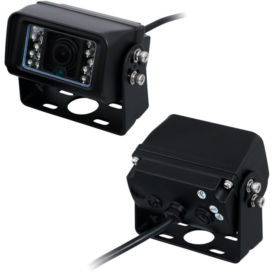 カメラ4本セット 592927 12/24V バックカメラ 防水ジャック仕様 30mトレーラー車用 1台
