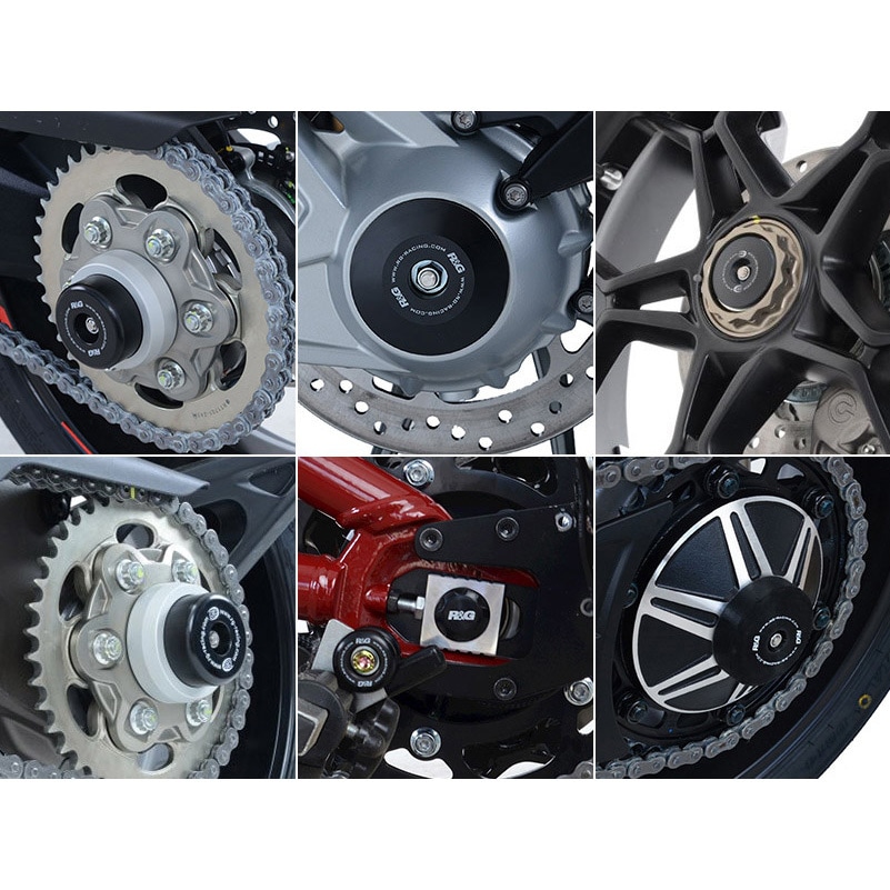 SBP0004BKSI Rear Spindle Blanking Plates R&G RACING PRODUCTS 適合車種DUCATI Monster1200/S(14-)   SBP0004BKSI