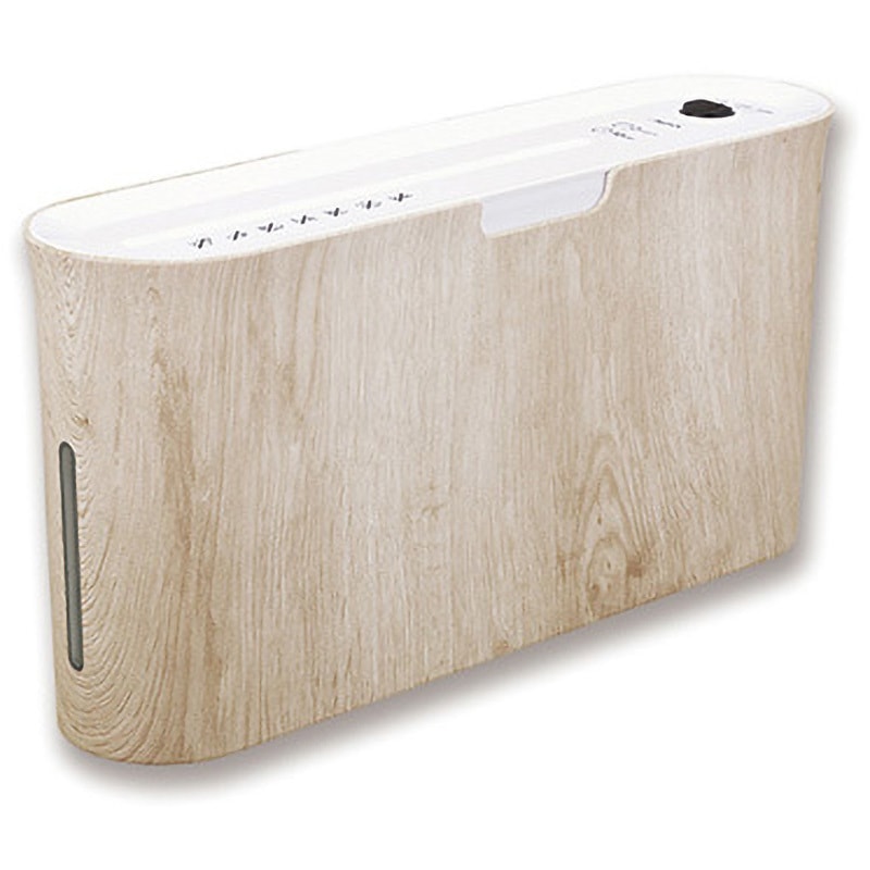 B07WD マイクロカットシュレッダー木目 Asmix(アスカ) ダストボックス容量4.3(A4コピー用紙38枚)L