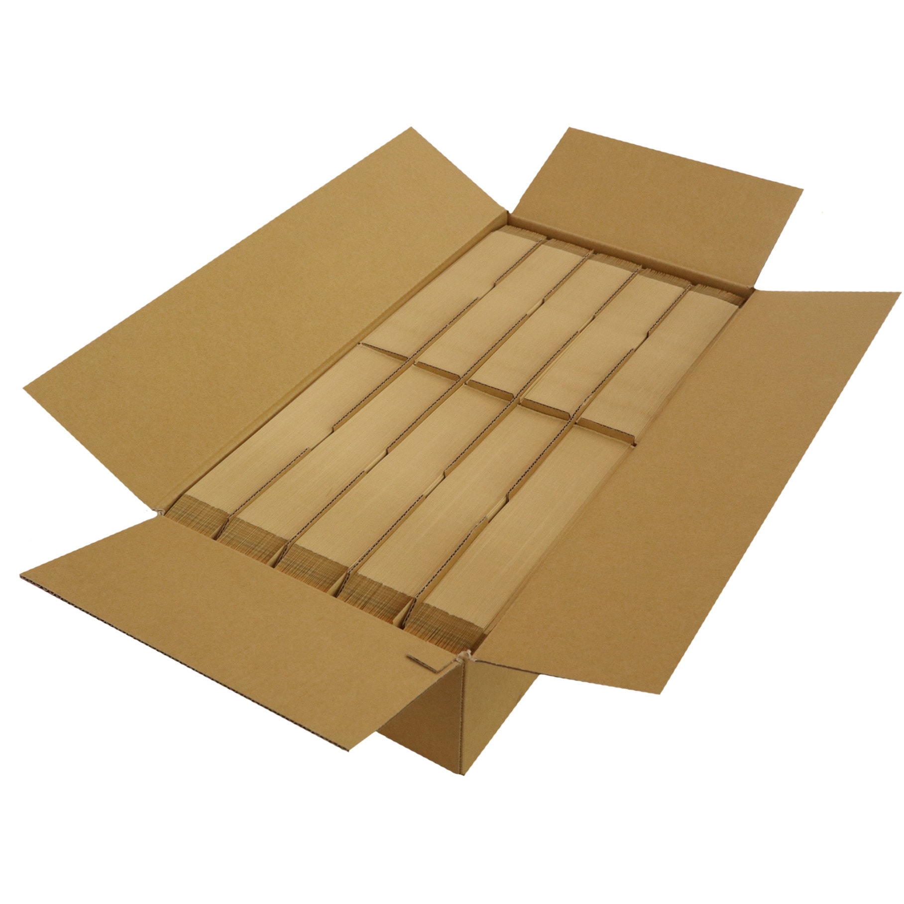 04299 透けない窓付き封筒 今村紙工 窓枠あり テープあり クラフト色