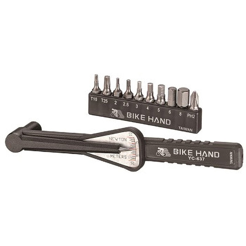 YC-637+BITS エッセンシャルトルクレンチキット 1セット BIKEHAND