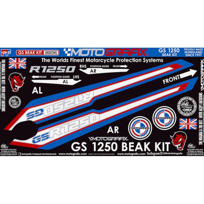BB002MS BEAK PROTECTION KIT MOTO GRAFIX (モトグラフィックス) 適合 