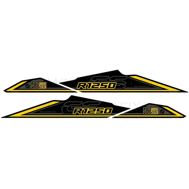 BB009KO BEAK PROTECTION KIT MOTO GRAFIX (モトグラフィックス) 色Black with Grey&Yellow   BB009KO