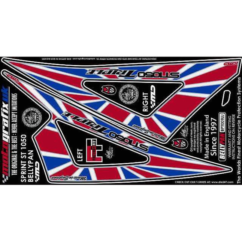 BPT001UJ BODY PAD MOTO GRAFIX (モトグラフィックス) 適合車種TRIUMPH SPRINT ST(05-09) 11,535円