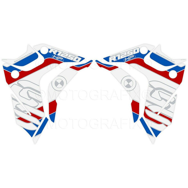 BRG001HP Number Board Decal Protector MOTO GRAFIX (モトグラフィックス) 適合車種BMW R1250GS(18-21) ( Rallye Special Edition)   BRG001HP