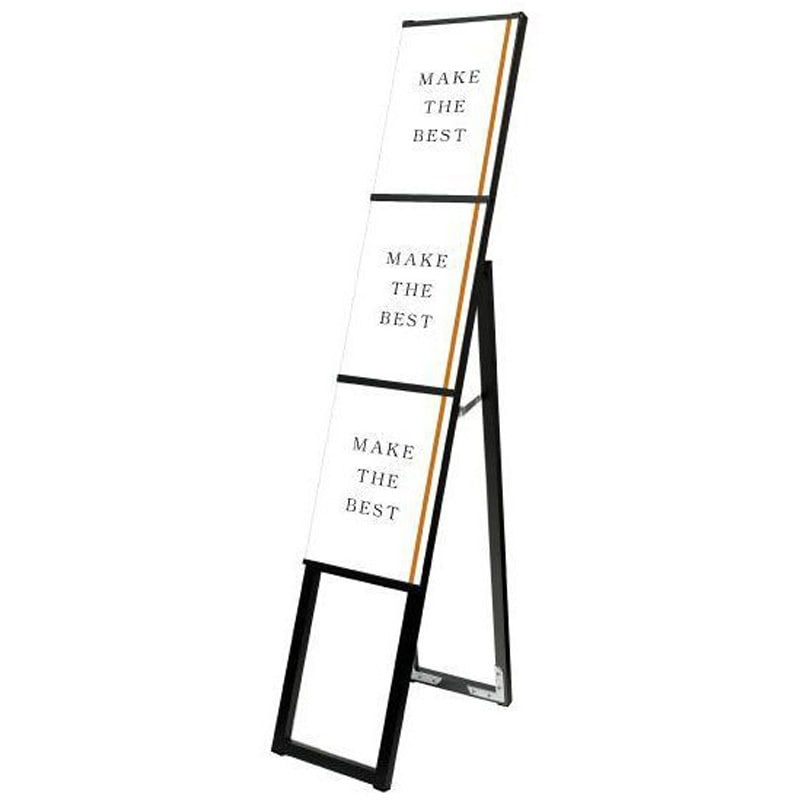 BELSK-A4T3K ブラックイージーリンクスタンド看板 常磐精工 インボイス対応ができる看板 A4縦3片面タイプ 質量2.5kg 奥行210mm  BELSK-A4T3K