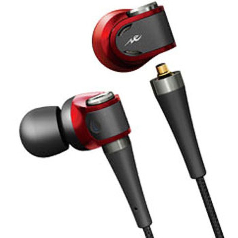 HPNX100R イヤホン カナル型  レッド HP-NX100 [Φ3.5mm ミニプラグ /ハイレゾ対応] 1個 ラディウス 【通販モノタロウ】 17,985円