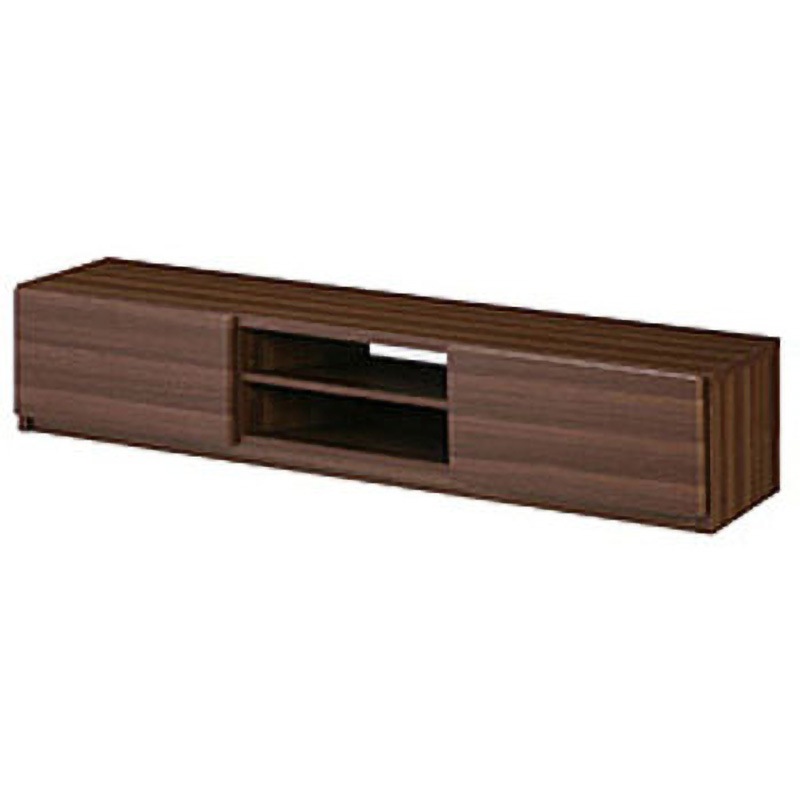 M06000019 ロビン背面収納テレビ台 ウォールナット ナカムラ 幅150cm  M06000019