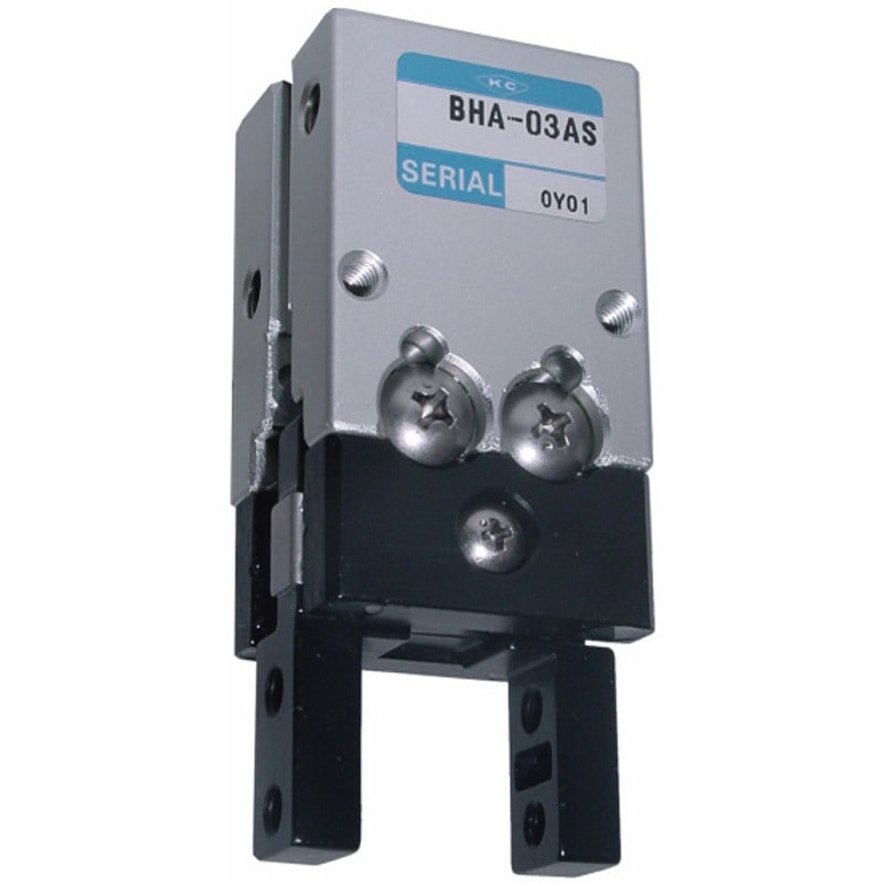 BHA-01AS-NC-ET3LS2 ハンド(エアー駆動) 小型クロスローラ平行ハンド BHA 近藤製作所 ノーマルクローズタイプ サイズ01AS