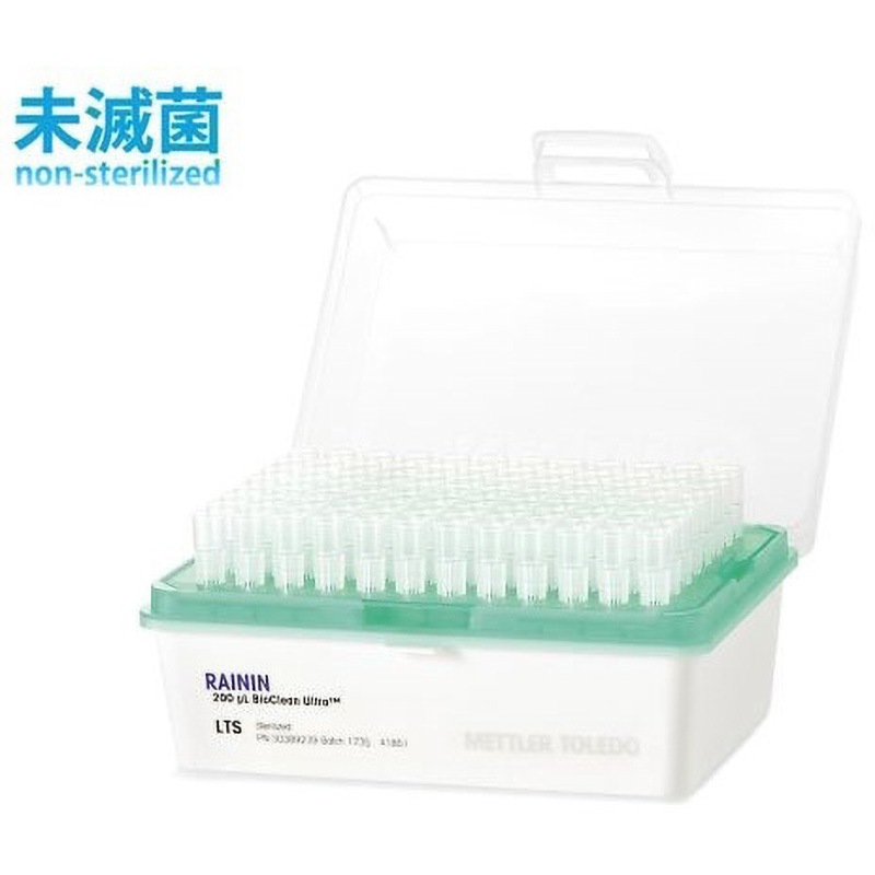 30389244 低吸着LTSチップ リムーバブルカバーラック入 ローリテンションチップ RT LTS 250μL L 960A/10 1個(10ラック×96本) METTLER TOLEDO(メトラー・トレド) 【通販モノタロウ】