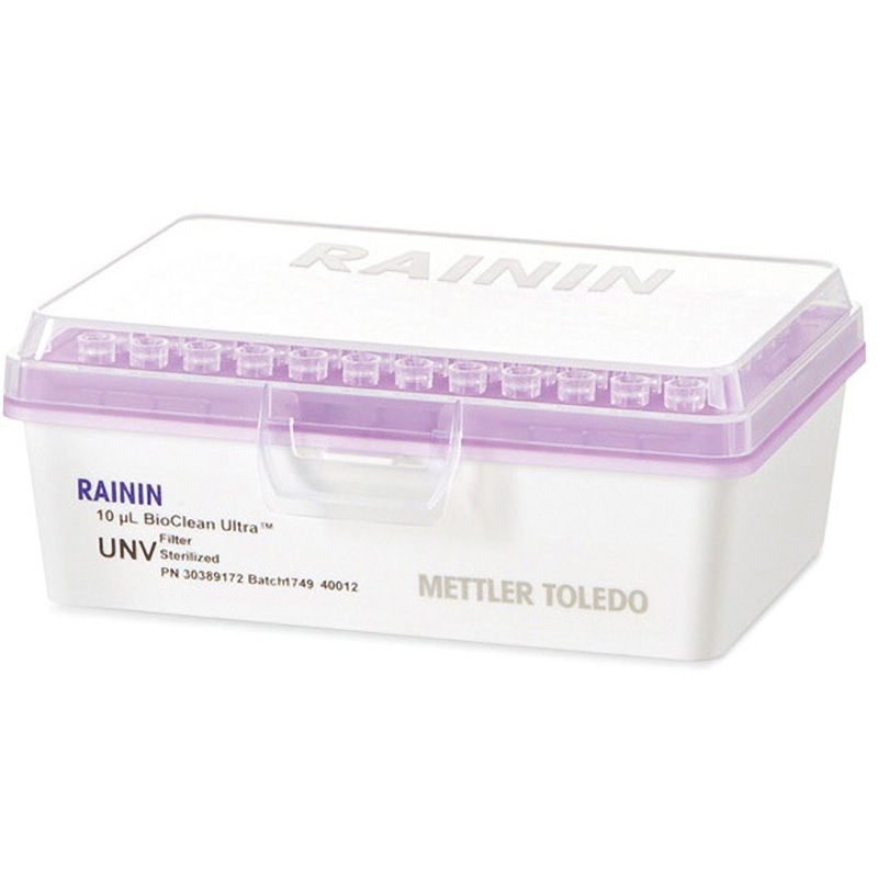 30389182 低吸着汎用チップ リムーバブルカバーラック入 ローリテンションチップ RT UNV 10μL LS 960A/10 1個(10ラック×96本) METTLER TOLEDO(メトラー・トレド) 【通販モノタロウ】