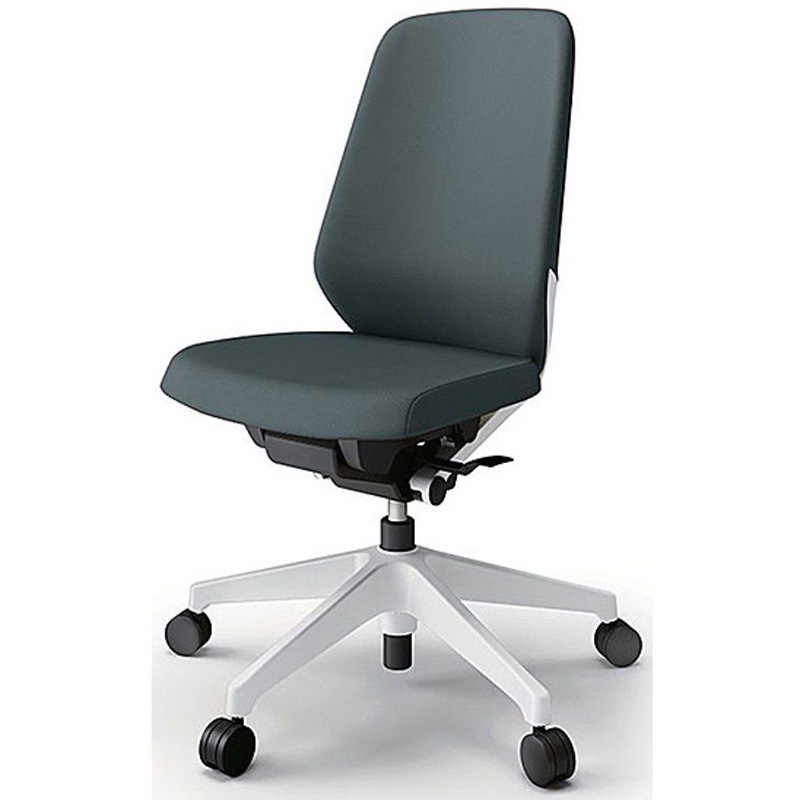 KJ-110PVM-W9W2 ノートチェア プレーンクロスバック 肘無 ハイバック ランバーサポート付 ウレタンキャスター＜配送時組立サービス付＞ 1台 イトーキ 【通販モノタロウ】 38,987円