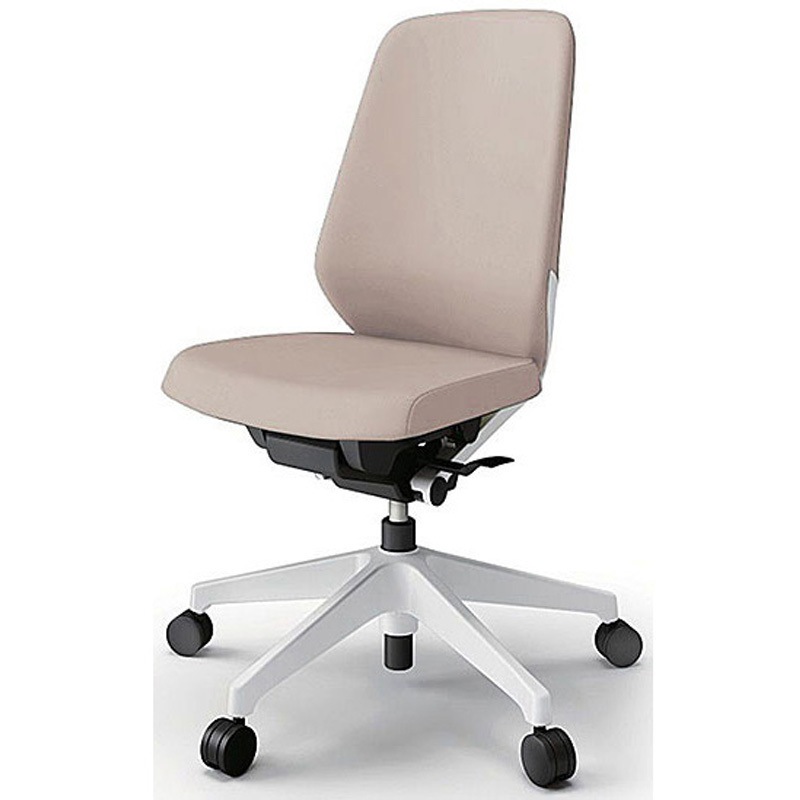 KJ-130PVM-W9Y3 ノートチェア プレーンクロスバック 肘無 ハイバック ランバーサポートなし ウレタンキャスター＜配送時組立サービス付＞ 1台 イトーキ 【通販モノタロウ】