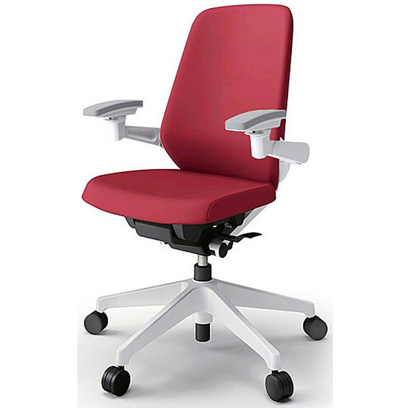 KJ-117PVM1W9M4 ノートチェア プレーンクロスバック 可動肘 ハイバック ランバーサポート付 ウレタンキャスター＜配送時組立サービス付＞ 1台 イトーキ 【通販モノタロウ】 47,388円