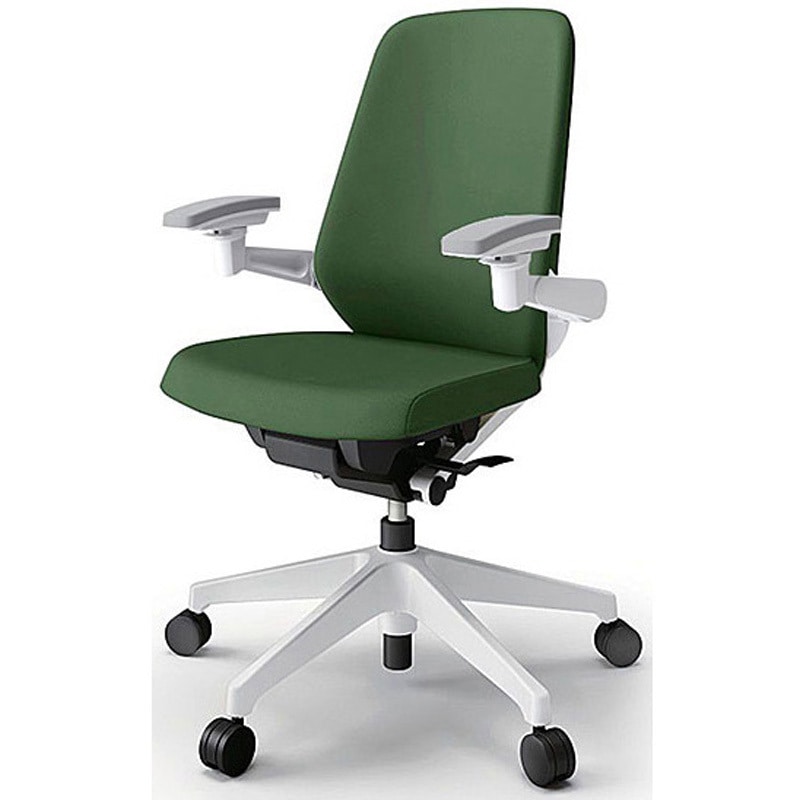 KJ-117PVM1W9Q2 ノートチェア プレーンクロスバック 可動肘 ハイバック ランバーサポート付 ウレタンキャスター＜配送時組立サービス付＞ 1台 イトーキ 【通販モノタロウ】