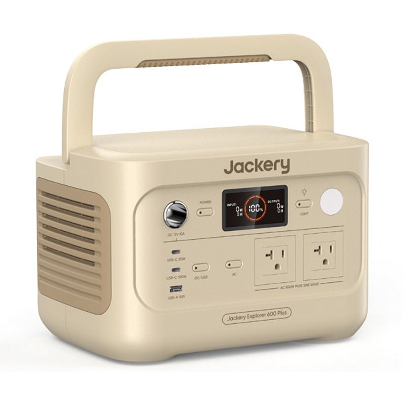 JE-600C-SJ ポータブル電源 600 Plus サンドゴールド 1台 Jackery