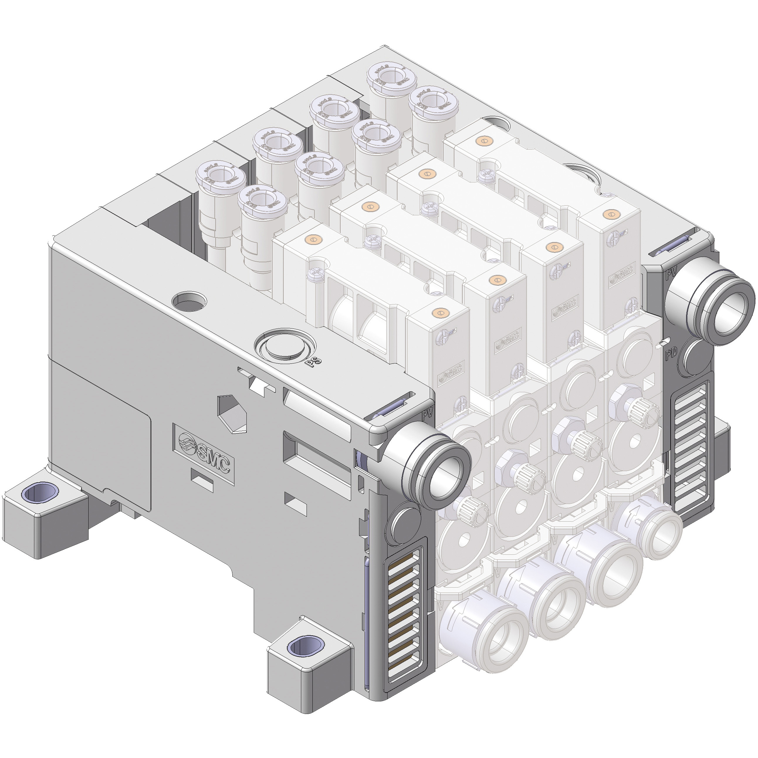 ZZK204A-A2L-A エジェクタシステム 真空ユニット ZK2□A Series