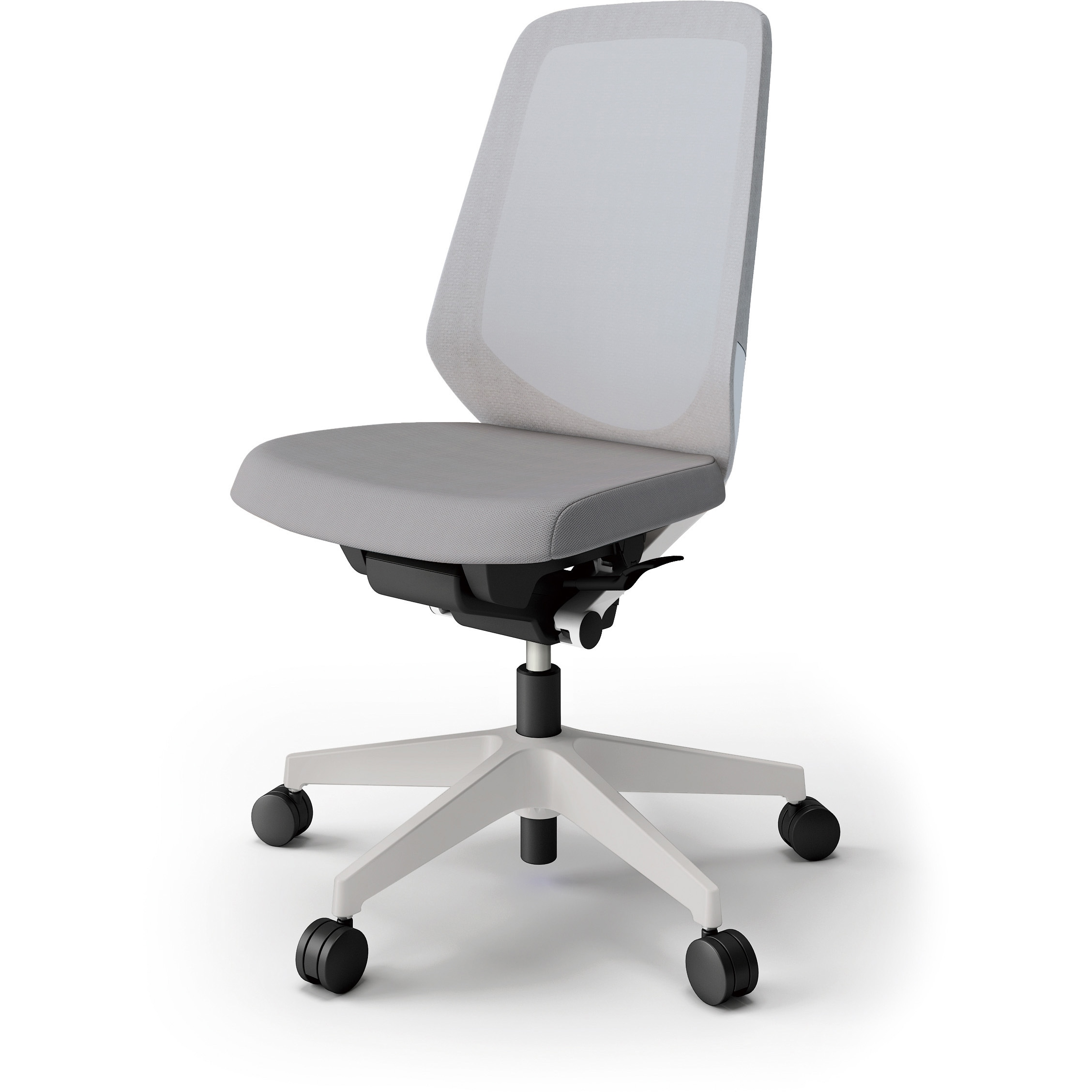 KJ-150JEM-GNT7 ノートチェア テクスチャードメッシュバック 肘無 ハイバック ランバーサポート付 ウレタンキャスター＜配送時組立サービス付＞ 1台 イトーキ 【通販モノタロウ】