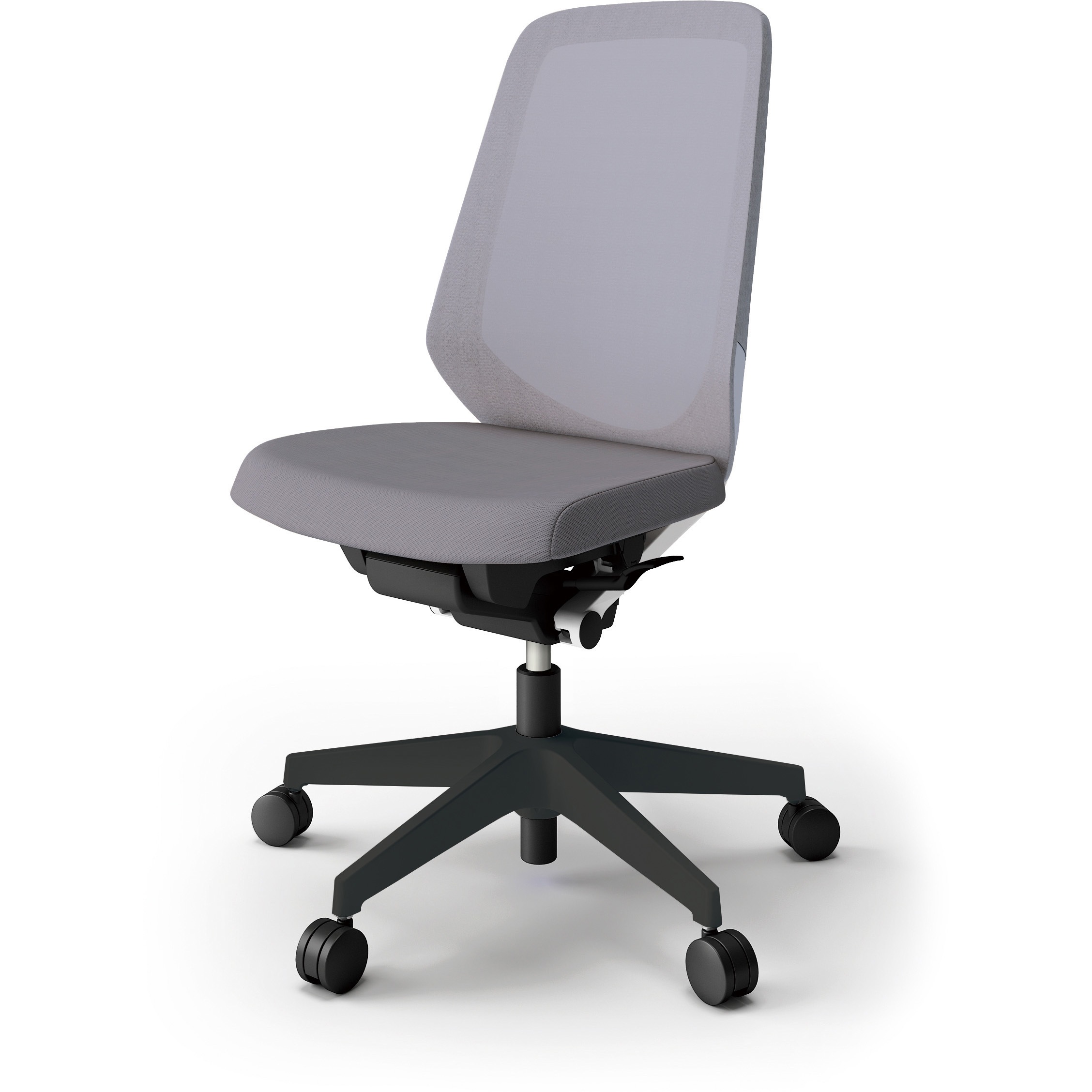 KJ-150JV-T1W6 ノートチェア プレーンメッシュバック 肘無 ハイバック ランバーサポート付 ナイロンキャスター＜配送時組立サービス付＞ 1台 イトーキ 【通販モノタロウ】