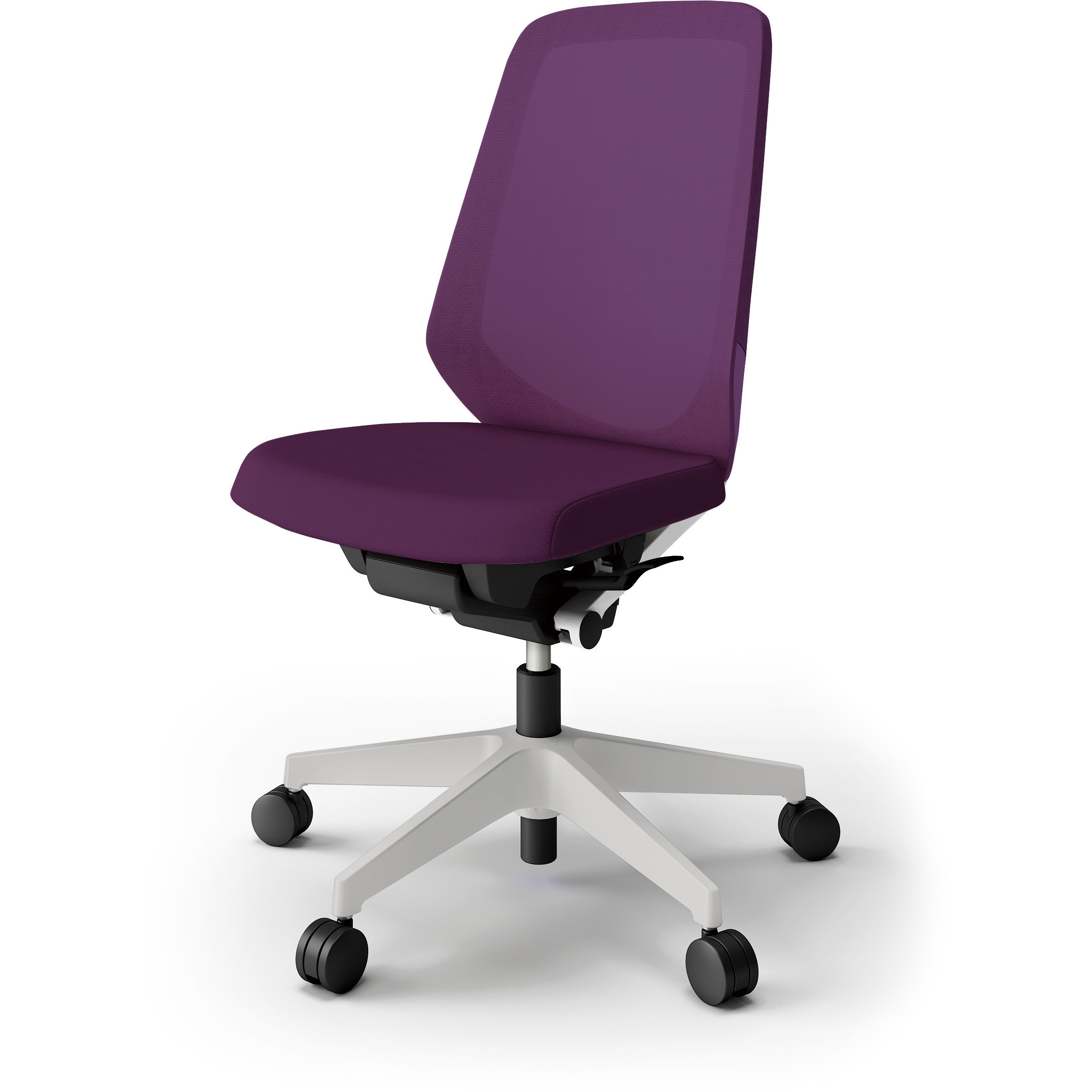 KJ-150JVM-GNX7 ノートチェア プレーンメッシュバック 肘無 ハイバック ランバーサポート付 ウレタンキャスター＜配送時組立サービス付＞ 1台 イトーキ 【通販モノタロウ】