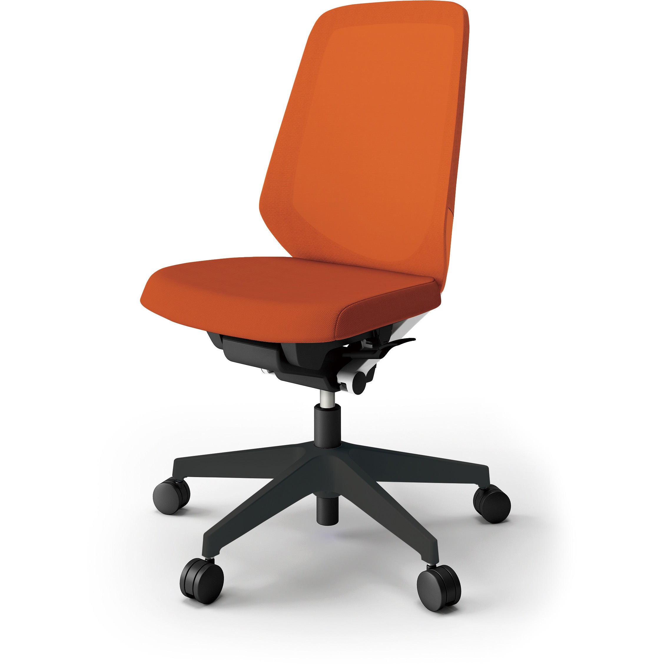 KJ-150JVM-T1D3 ノートチェア プレーンメッシュバック 肘無 ハイバック ランバーサポート付 ウレタンキャスター＜配送時組立サービス付＞ 1台 イトーキ 【通販モノタロウ】