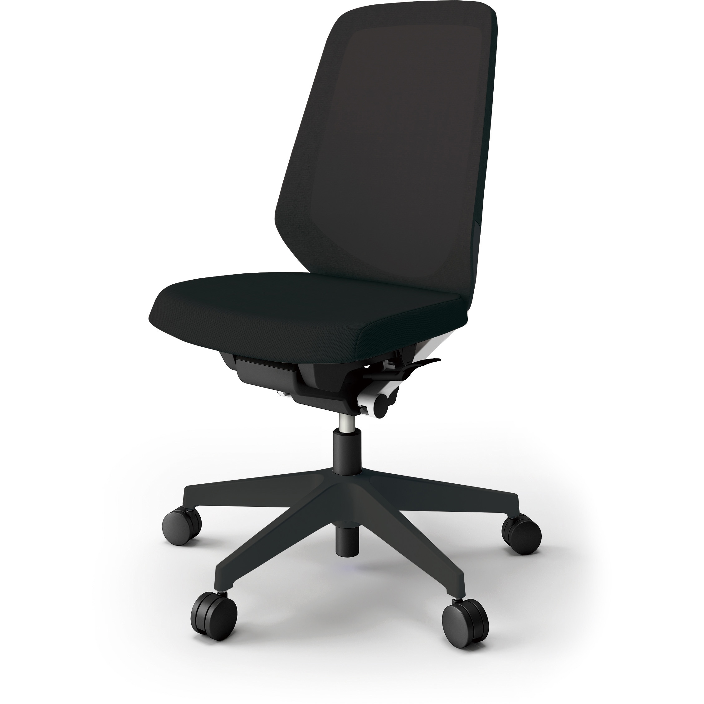 KJ-150JVM-T1T1 ノートチェア プレーンメッシュバック 肘無 ハイバック ランバーサポート付 ウレタンキャスター＜配送時組立サービス付＞ 1台 イトーキ 【通販モノタロウ】