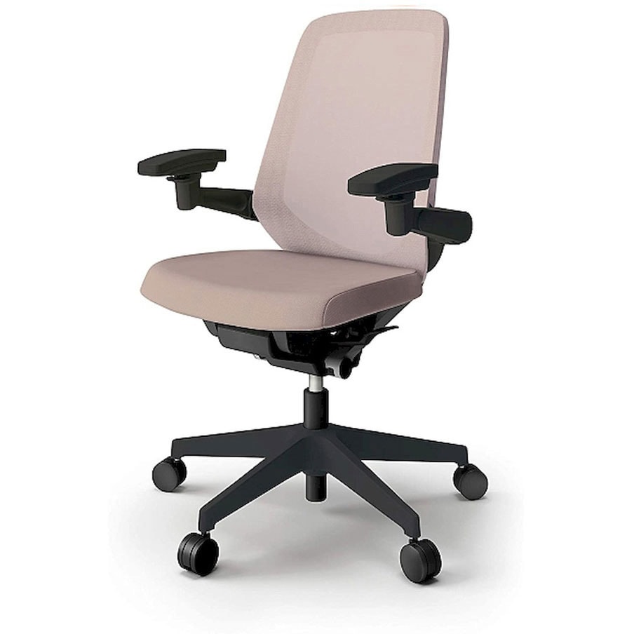 KJ-157JE2T1F6 ノートチェア テクスチャードメッシュバック 可動肘 ハイバック ランバーサポート付 ナイロンキャスター＜配送時組立サービス付＞ 1台 イトーキ 【通販モノタロウ】