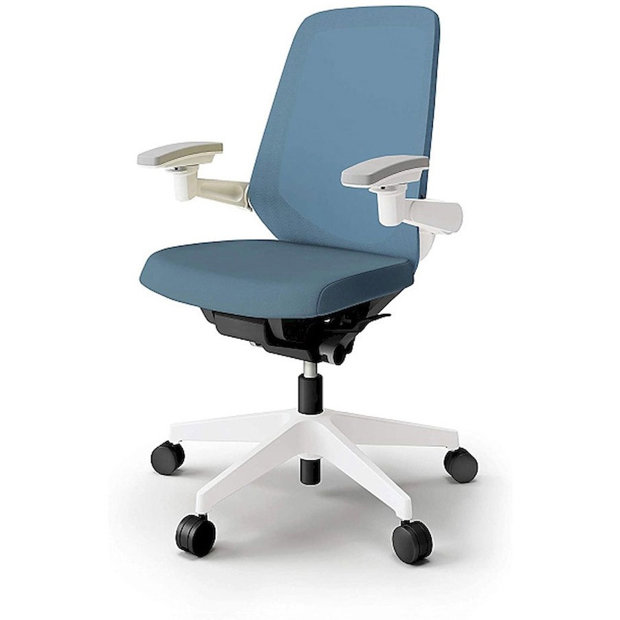 KJ-157JE2W9B4 ノートチェア テクスチャードメッシュバック 可動肘 ハイバック ランバーサポート付 ナイロンキャスター＜配送時組立サービス付＞ 1台 イトーキ 【通販モノタロウ】