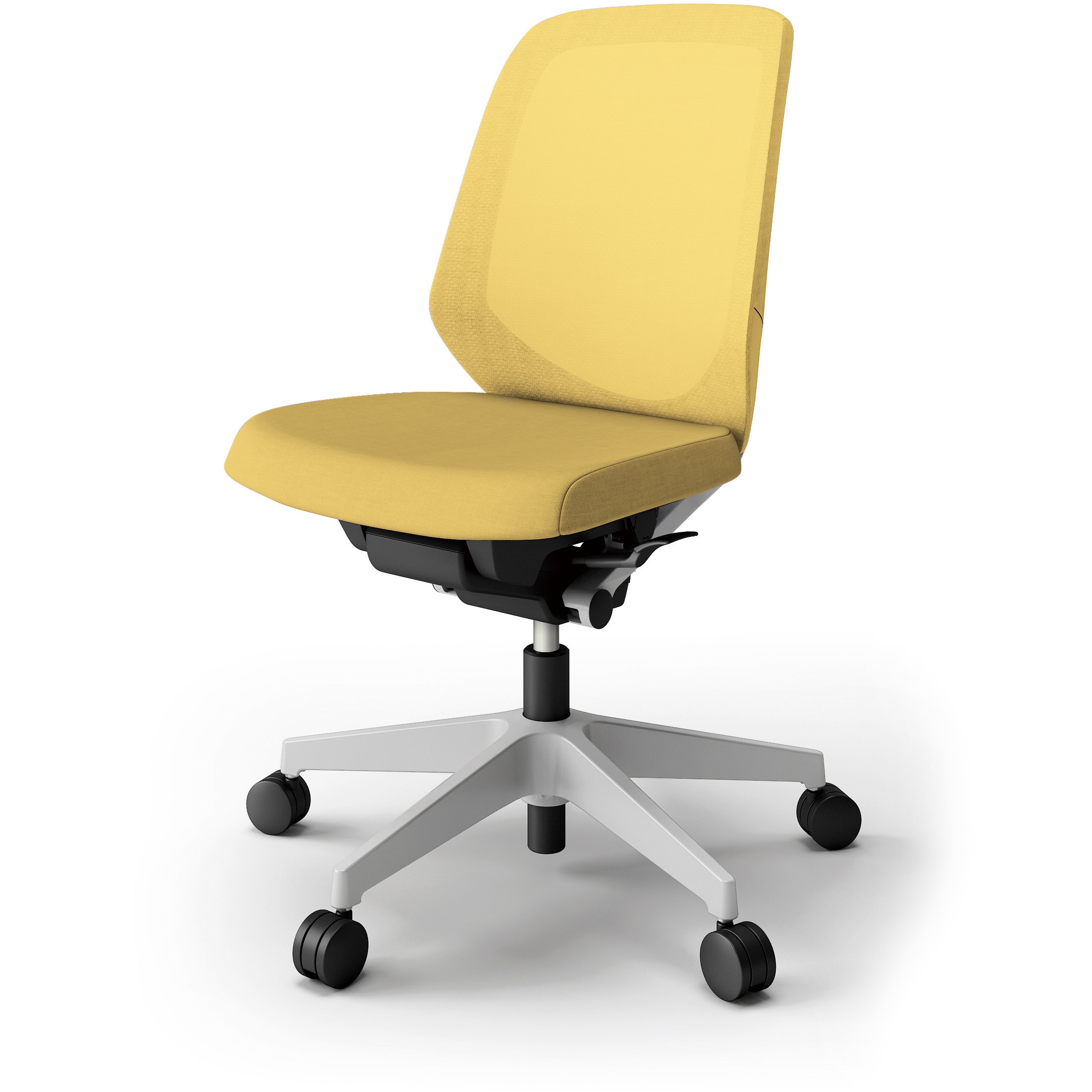 KJ-160JE-GNU6 ノートチェア テクスチャードメッシュバック 肘無 ローバック ランバーサポート付 ナイロンキャスター＜配送時組立サービス付＞ 1台 イトーキ 【通販モノタロウ】 35,087円