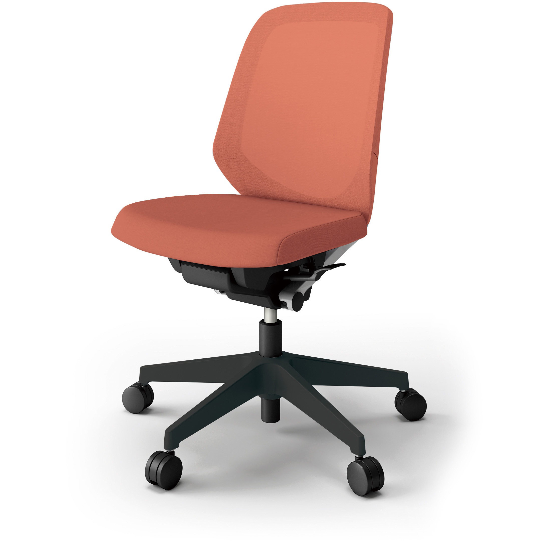 KJ-160JE-T1D4 ノートチェア テクスチャードメッシュバック 肘無 ローバック ランバーサポート付 ナイロンキャスター＜配送時組立サービス付＞ 1台 イトーキ 【通販モノタロウ】 35,087円