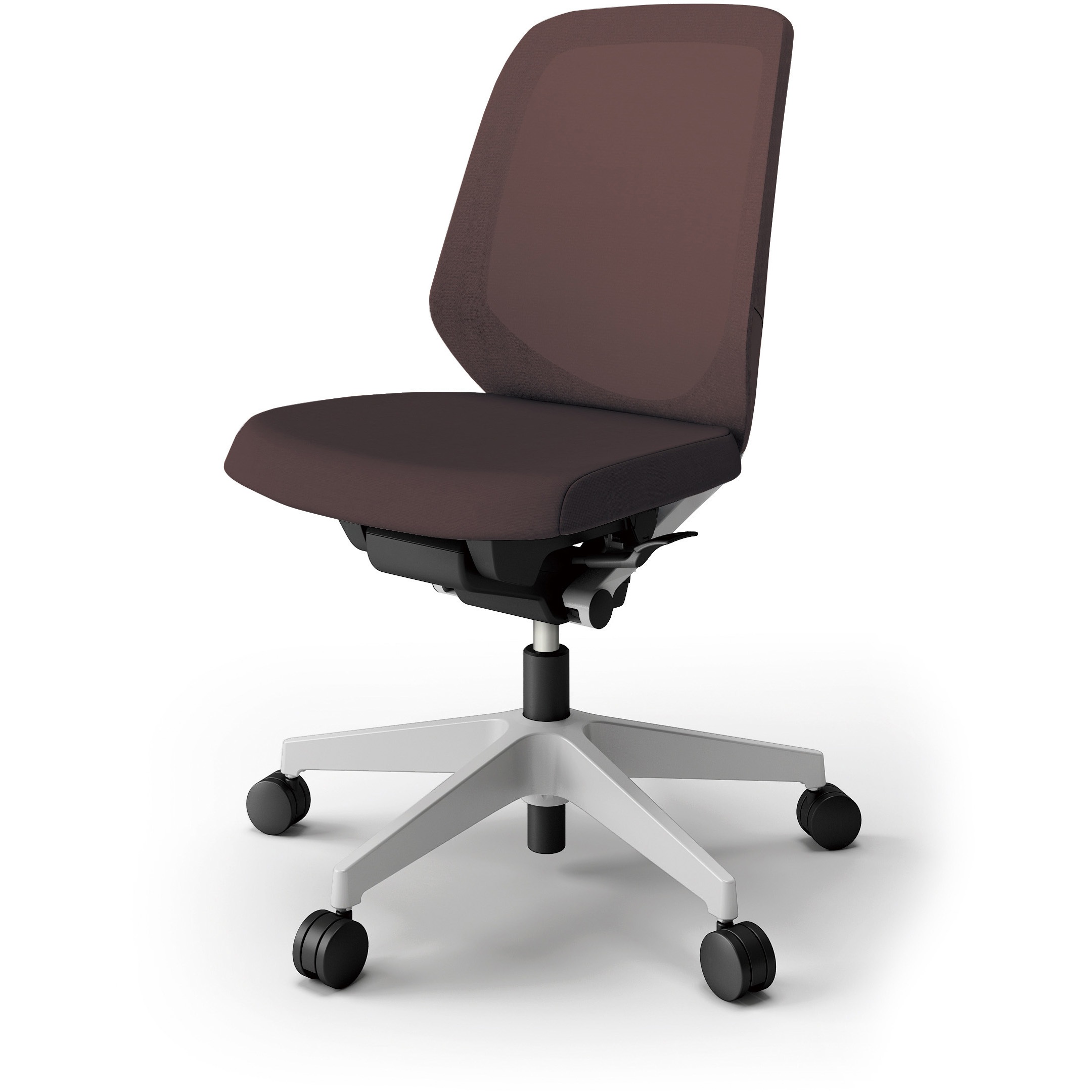 KJ-160JV-GNH2 ノートチェア プレーンメッシュバック 肘無 ローバック ランバーサポート付 ナイロンキャスター＜配送時組立サービス付＞ 1台 イトーキ 【通販モノタロウ】