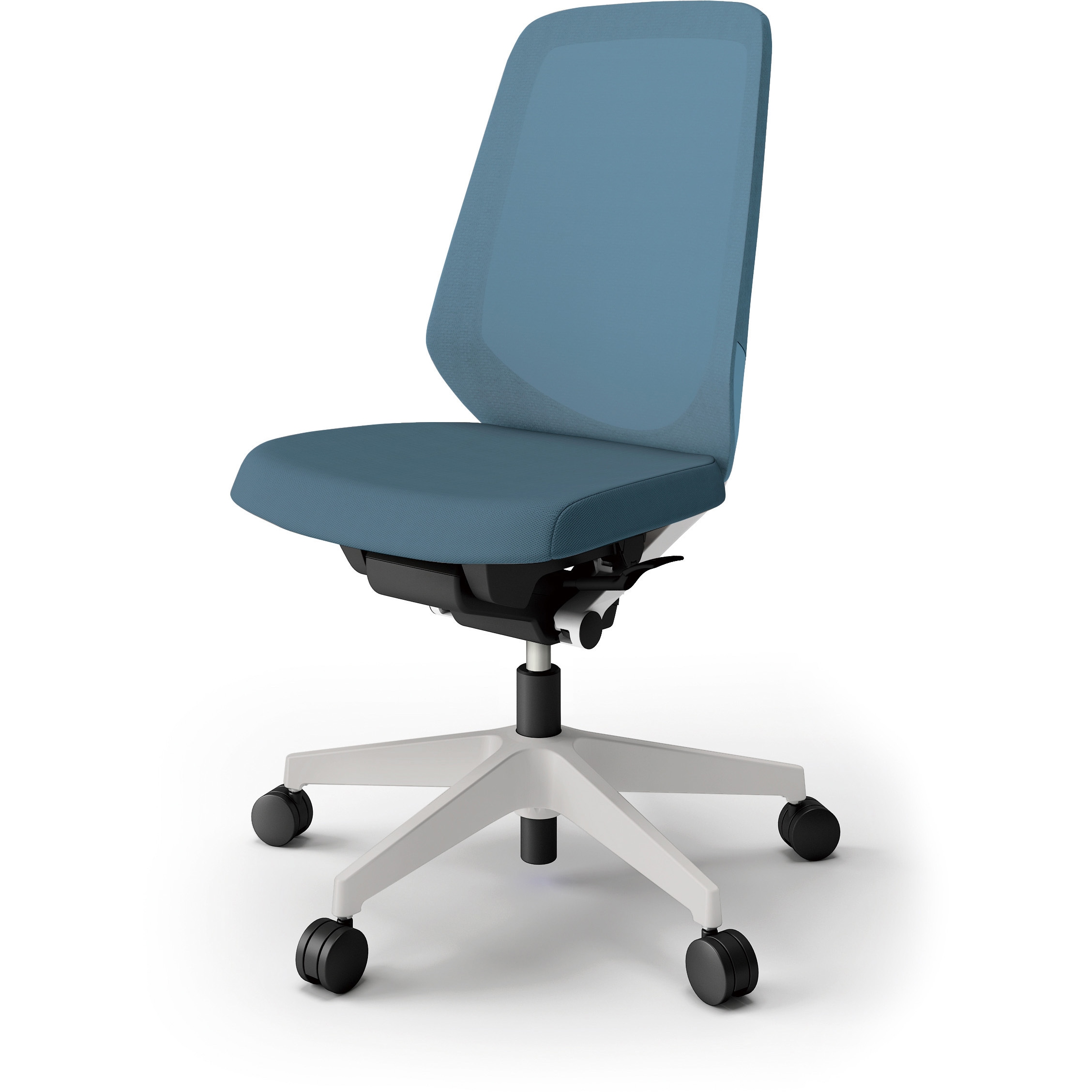 KJ-170JEM-GNB4 ノートチェア テクスチャードメッシュバック 肘無 ハイバック ランバーサポートなし ウレタンキャスター＜配送時組立サービス付＞ 1台 イトーキ 【通販モノタロウ】