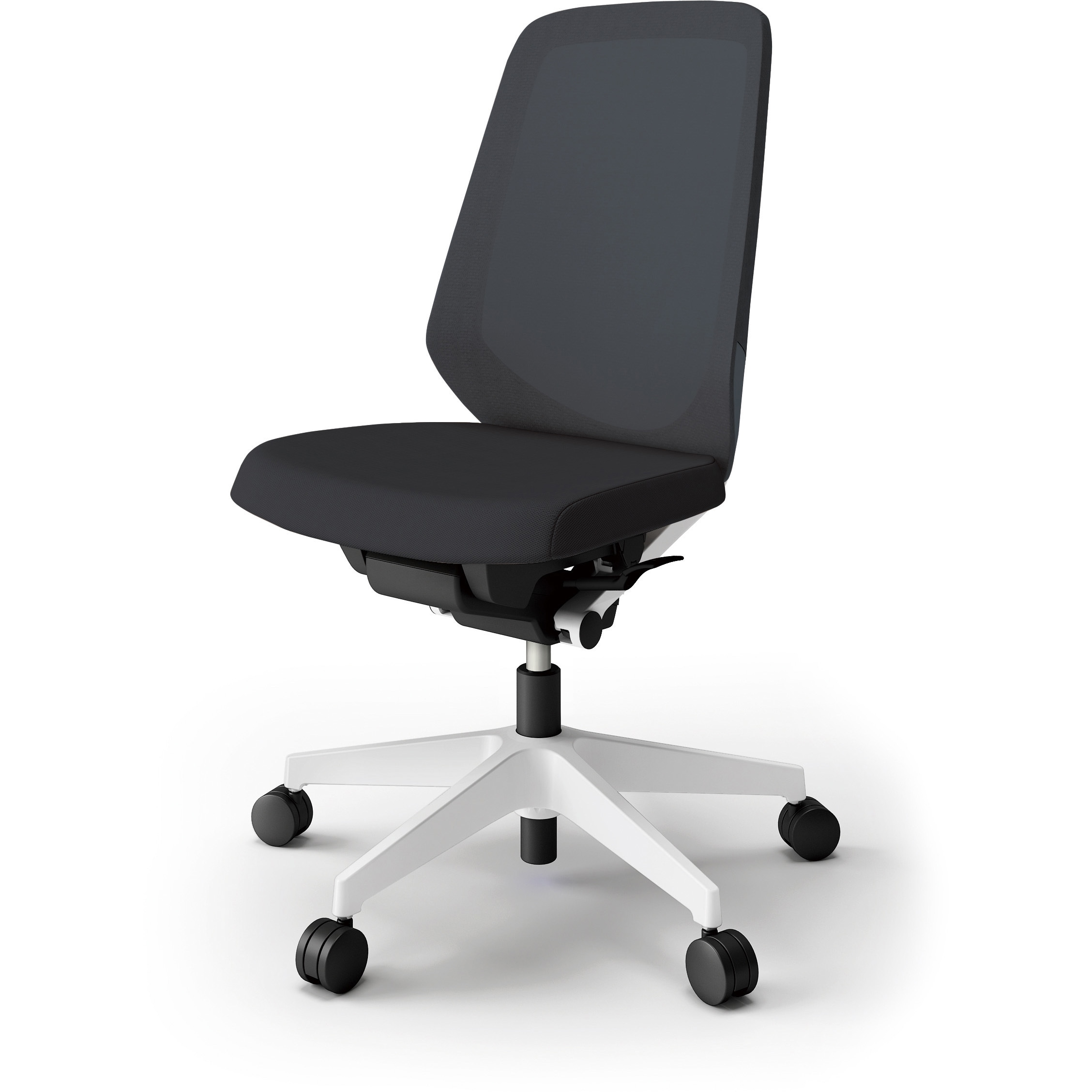 KJ-170JV-W9W2 ノートチェア プレーンメッシュバック 肘無 ハイバック ランバーサポートなし ナイロンキャスター＜配送時組立サービス付＞ 1台 イトーキ 【通販モノタロウ】 36,387円