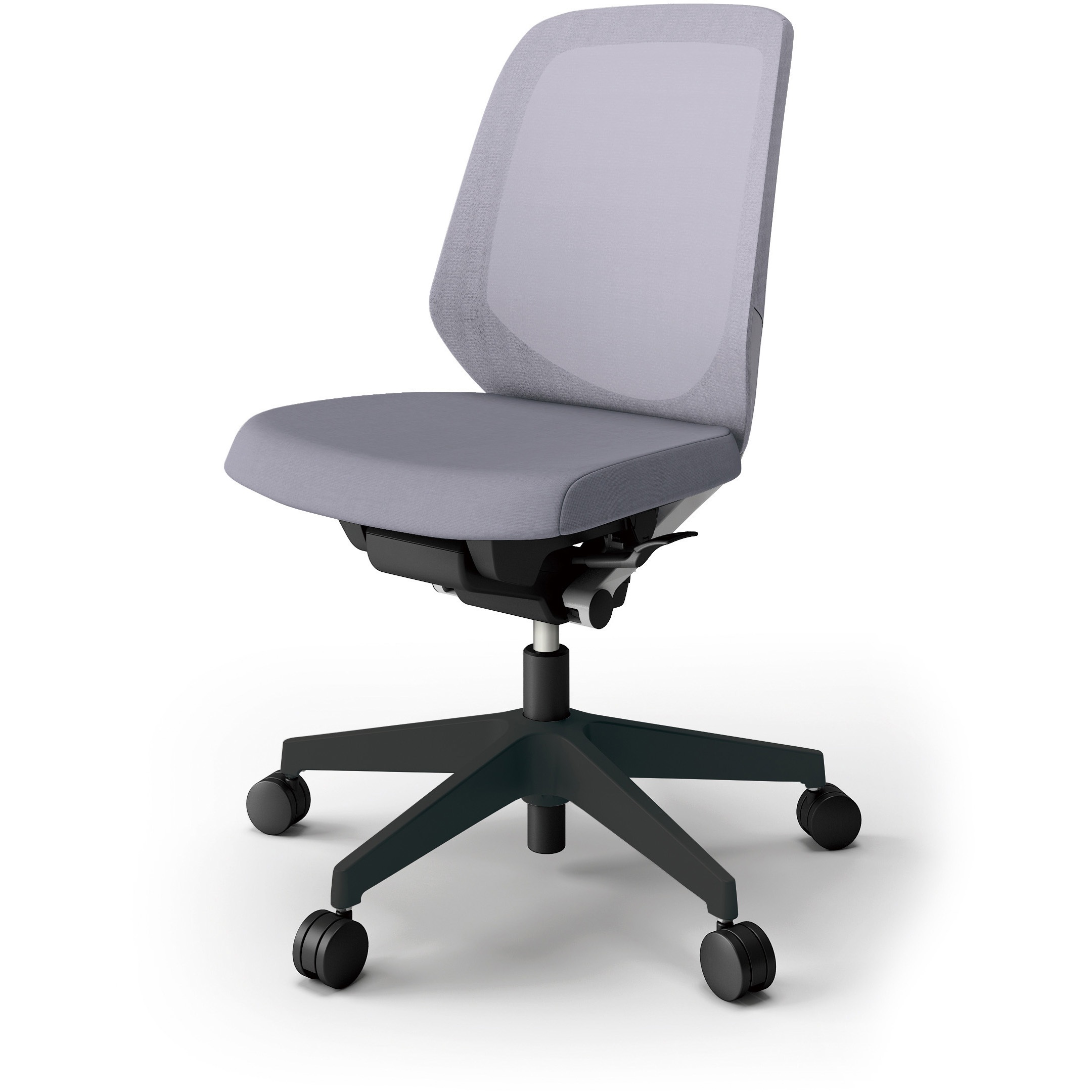 KJ-180JV-T1W6 ノートチェア プレーンメッシュバック 肘無 ローバック ランバーサポートなし ナイロンキャスター＜配送時組立サービス付＞ 1台 イトーキ 【通販モノタロウ】