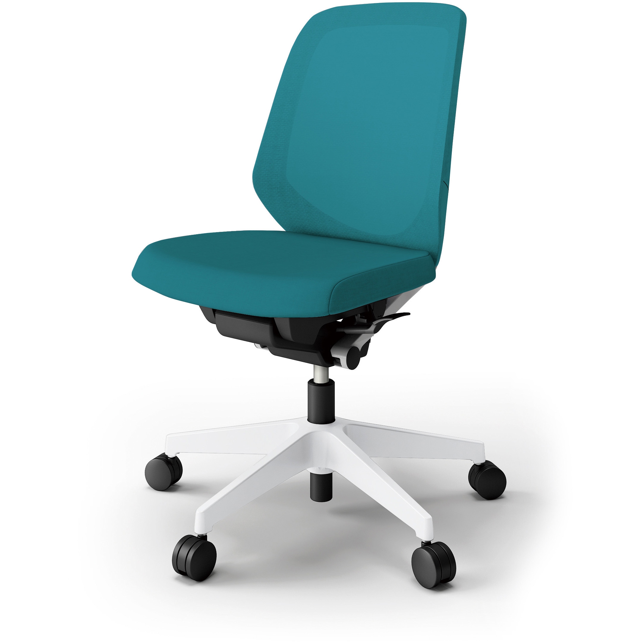 KJ-180JV-W9A3 ノートチェア プレーンメッシュバック 肘無 ローバック ランバーサポートなし ナイロンキャスター＜配送時組立サービス付＞ 1台 イトーキ 【通販モノタロウ】