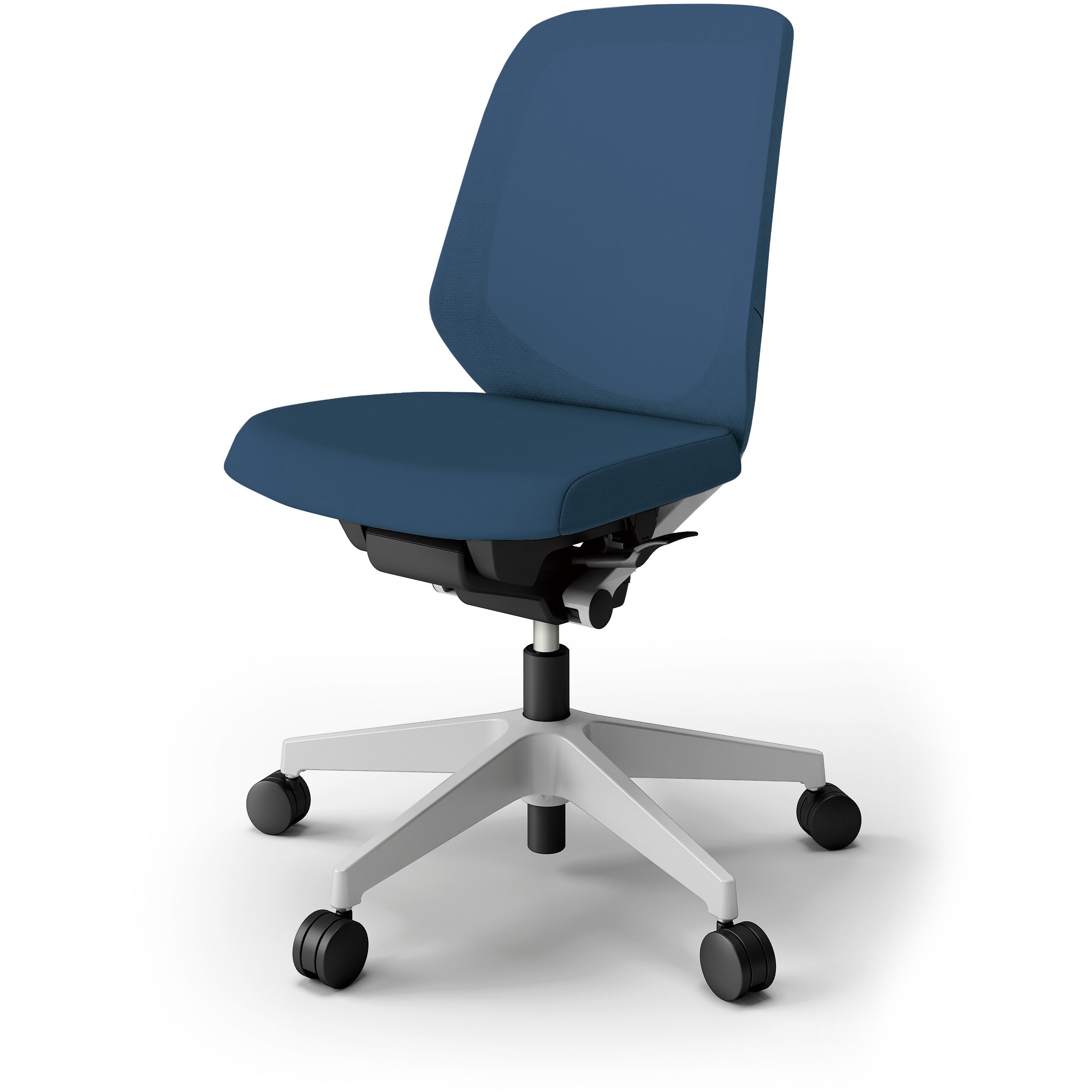 KJ-180JVM-GNB2 ノートチェア プレーンメッシュバック 肘無 ローバック ランバーサポートなし ウレタンキャスター＜配送時組立サービス付＞ 1台 イトーキ 【通販モノタロウ】