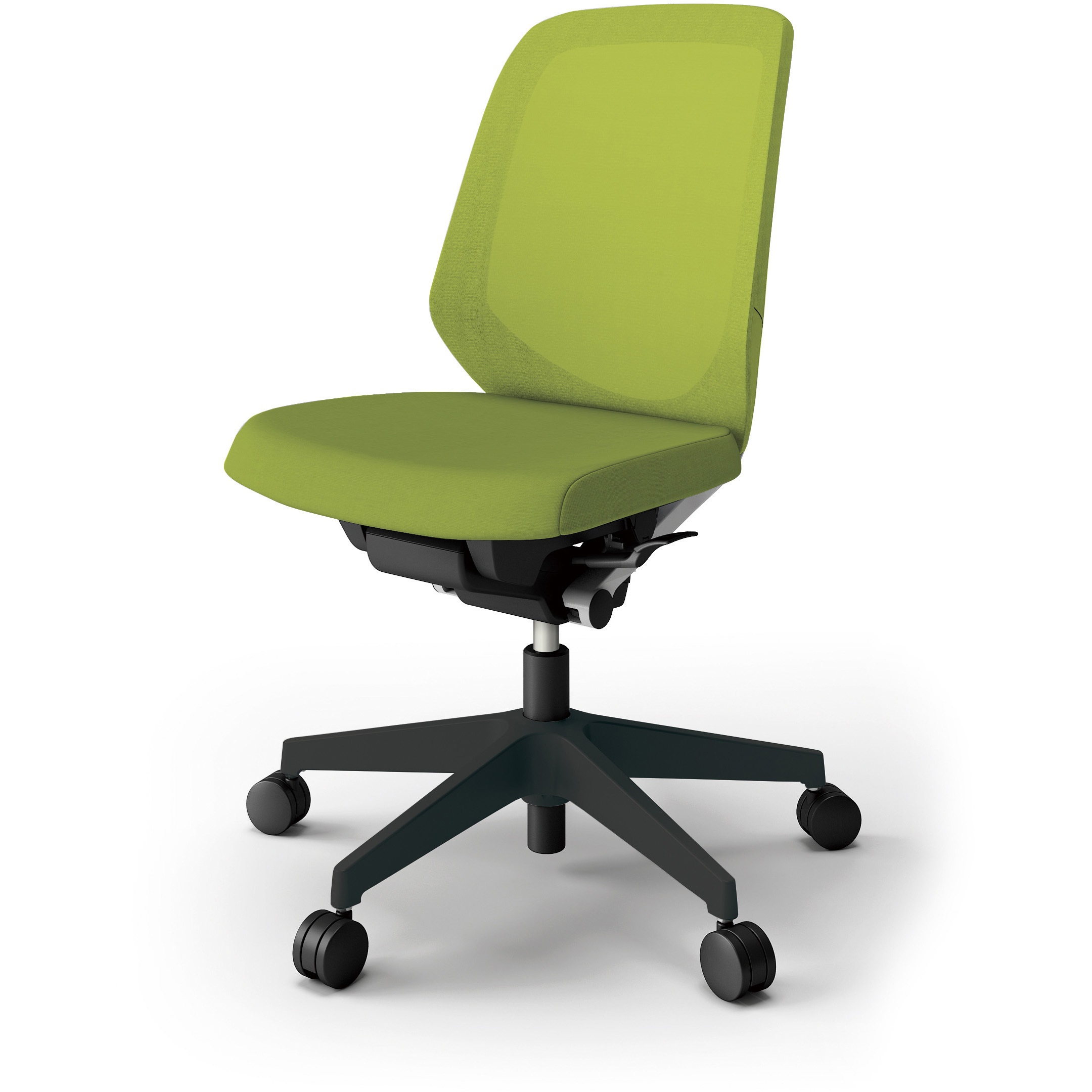 KJ-180JVM-T1Q6 ノートチェア プレーンメッシュバック 肘無 ローバック ランバーサポートなし ウレタンキャスター＜配送時組立サービス付＞ 1台 イトーキ 【通販モノタロウ】