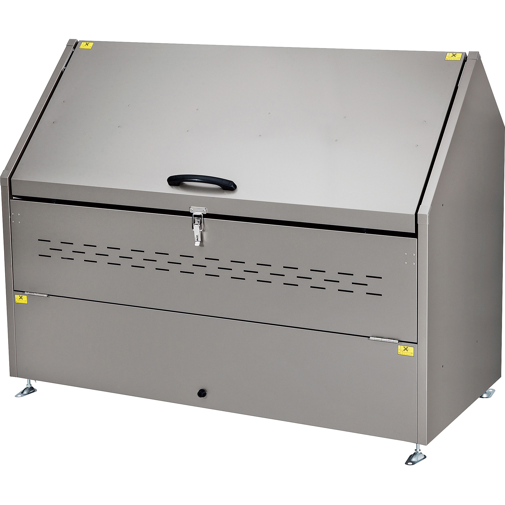 TSS1000 トラッシュステーションS 積水テクノ成型 シルバー色 ゴミ集積保管庫