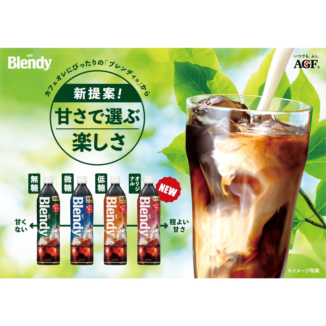 無糖 ブレンディ ボトルコーヒー 1箱(900mL×12本) 味の素AGF(旧