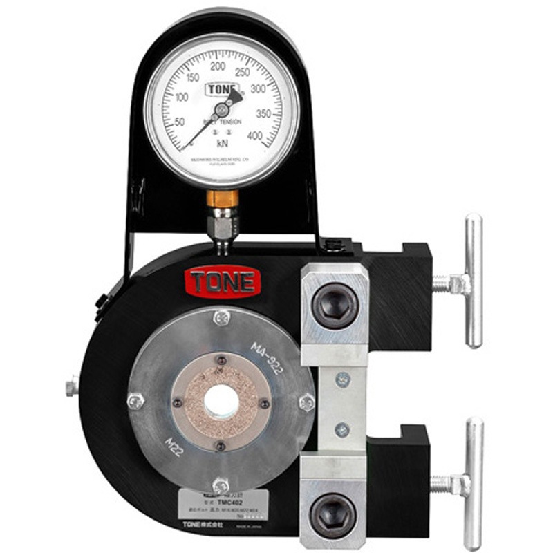 TMC402T 軸力計セット 測定範囲 kN ：50～400 1目盛：5kN TONE(トネ/旧:前田金属工業) 1式 TMC402T