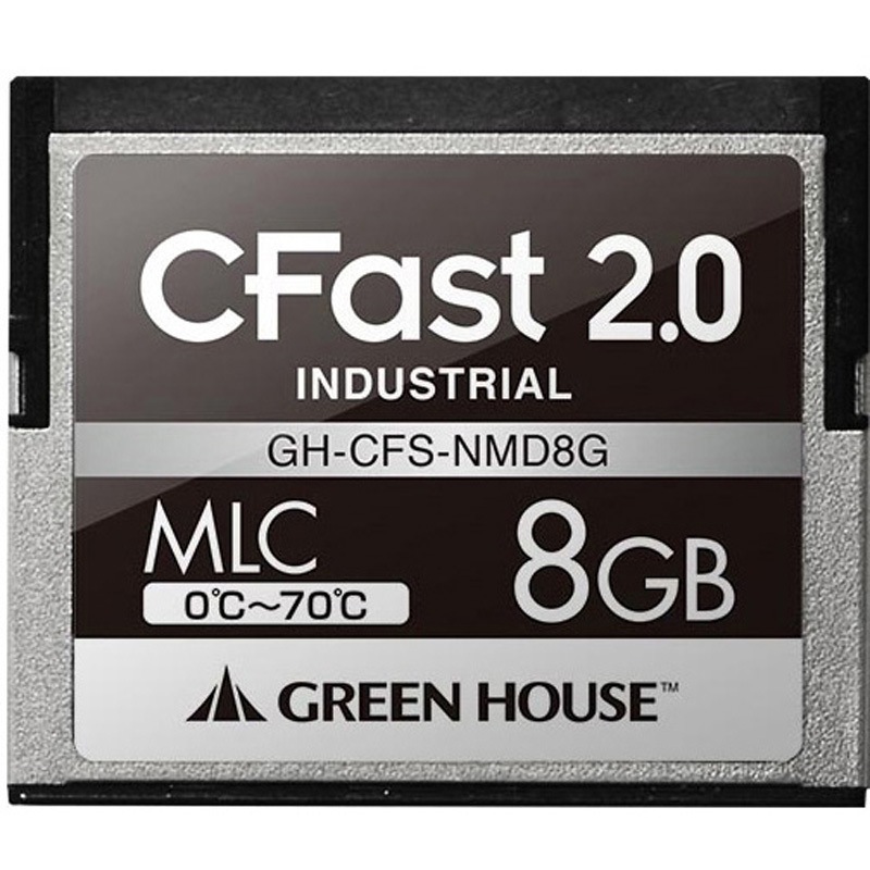 GH-CFS-NMD8G CFast2.0 SATA6.0Gb/s MLC 0～70℃ 8GB 1個 グリーンハウス 【通販モノタロウ】