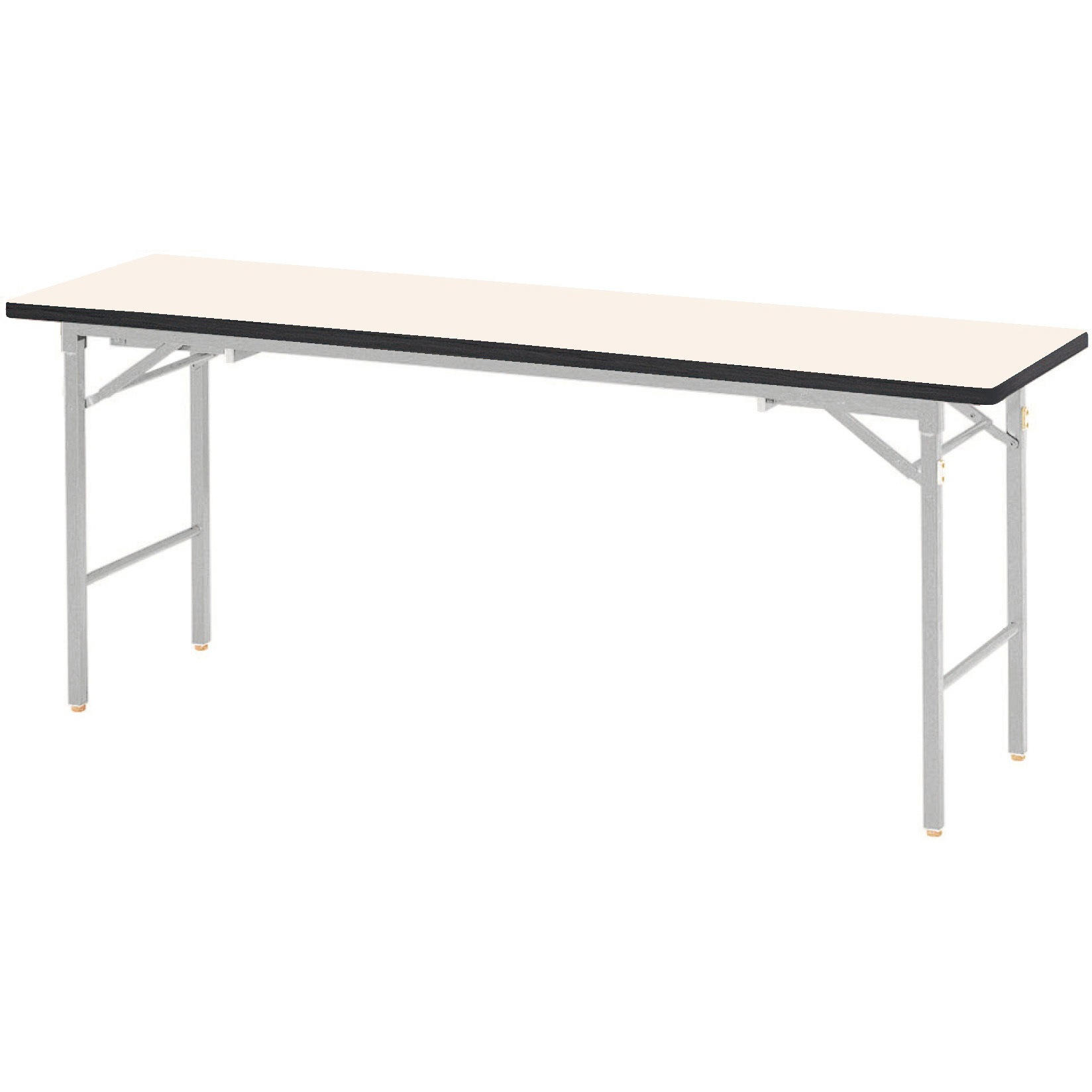 KZB-S1845S-IV 座卓兼用折りたたみ会議テーブル ニシキ工業 アイボリー色 高さ700(330)mm幅1800mm奥行450mm  KZB-S1845S-IV