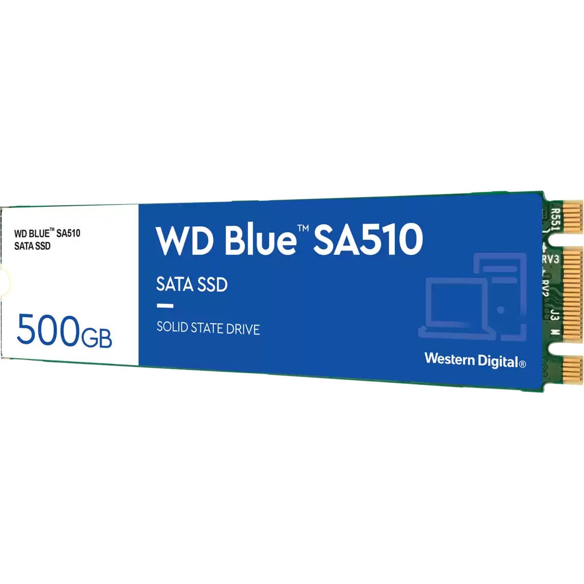 WDS500G3B0B 内蔵SSD WD Blue SA510(M.2 SATA) Western Digital(ウエスタンデジタル)  容量500GB WDS500G3B0B - 【通販モノタロウ】