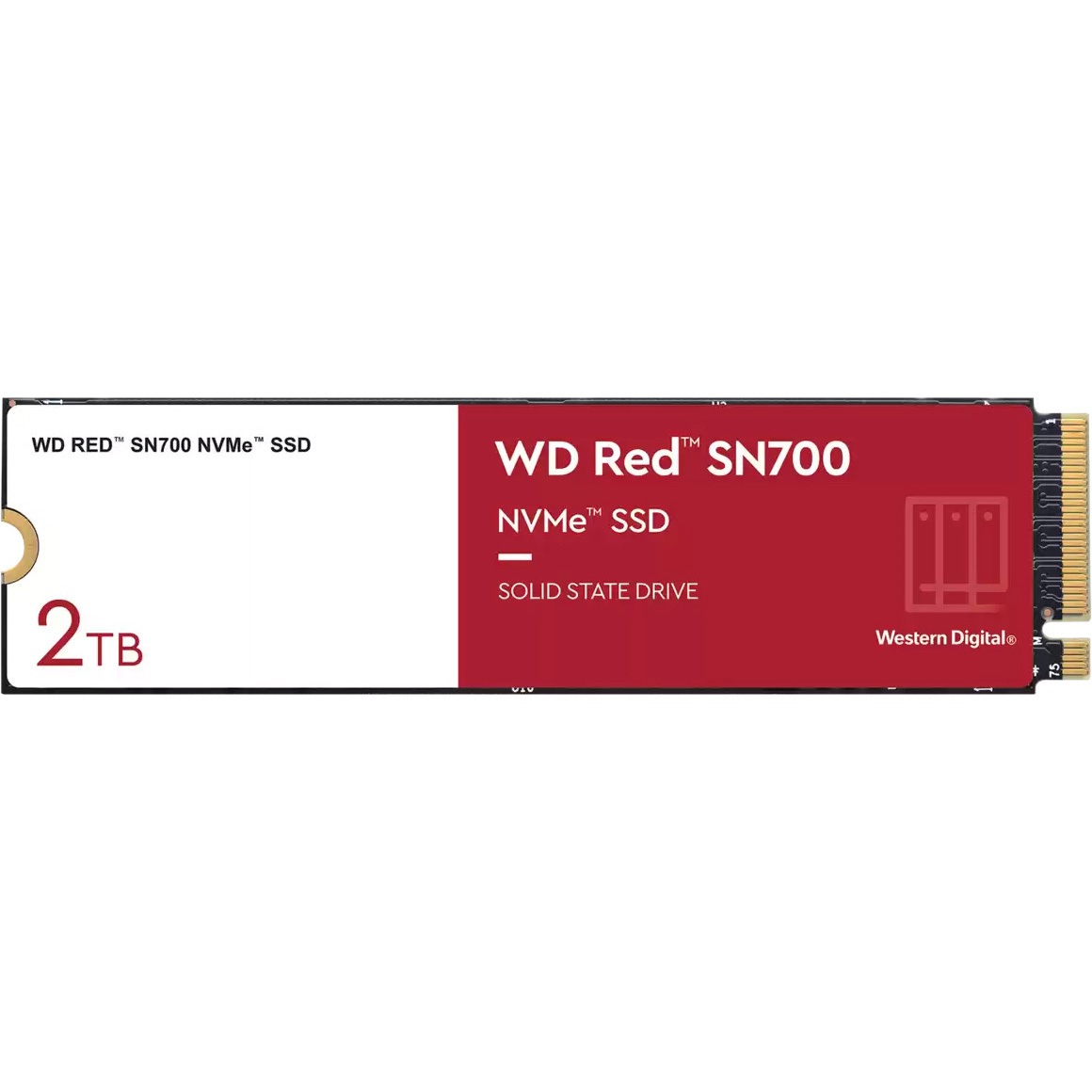 WD Red SN700 2000GB 内蔵型SSD WDS200T1R0C 内蔵SSD WD Red SN700 (NVMe) Western Digital(ウエスタン