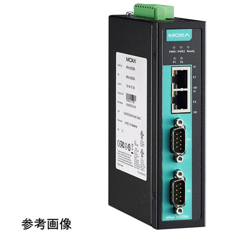 NPORT IA5250A-T NPort IA5000Aシリーズシリアルデバイスサーバー NPORT IAシリーズ 1個 MOXA 【通販モノタロウ】